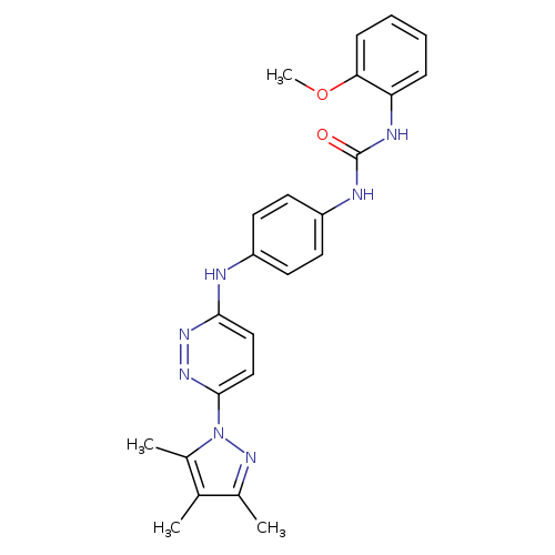 3-(2-methoxyphenyl)-1-(4-{[6-(3,4,5-trimethyl-1H-pyrazol-1-yl)pyridazin-3-yl]amino}phenyl)urea