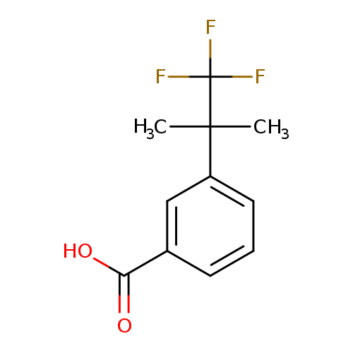 3-(1,1,1-trifluoro-2-methylpropan-2-yl)benzoicacid