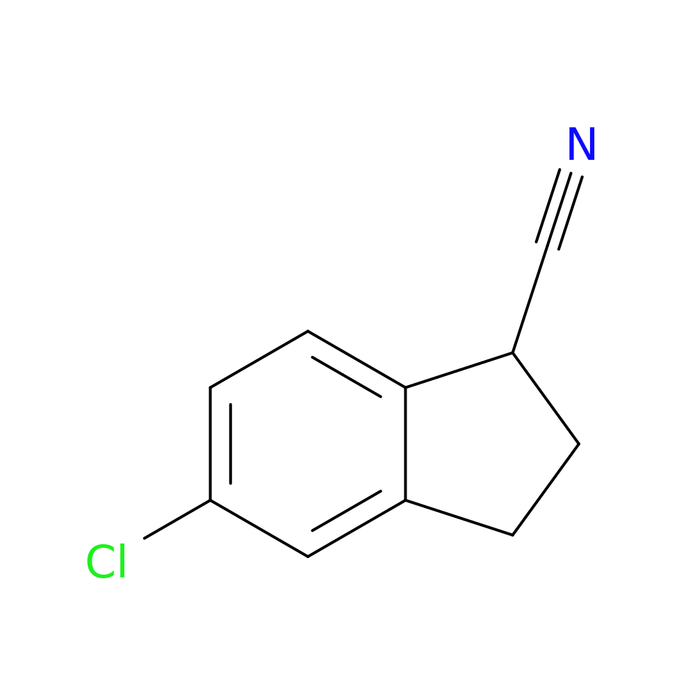 5-Chloro-2,3-dihydro-1H-indene-1-carbonitrile
