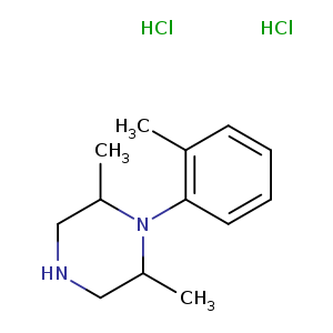 2,6-dimethyl-1-(2-methylphenyl)piperazine dihydrochloride
