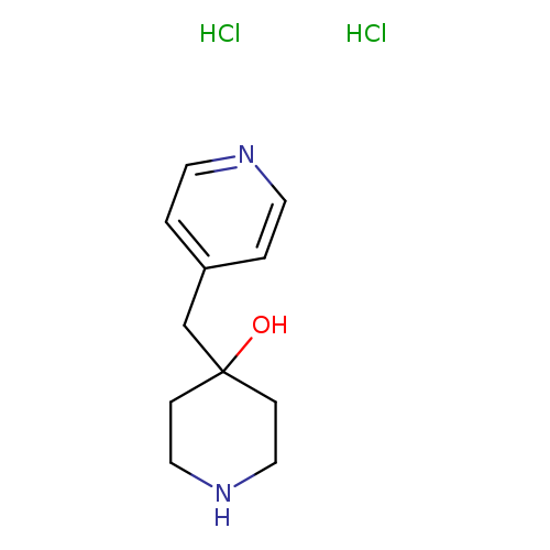 4-(pyridin-4-ylmethyl)piperidin-4-ol dihydrochloride
