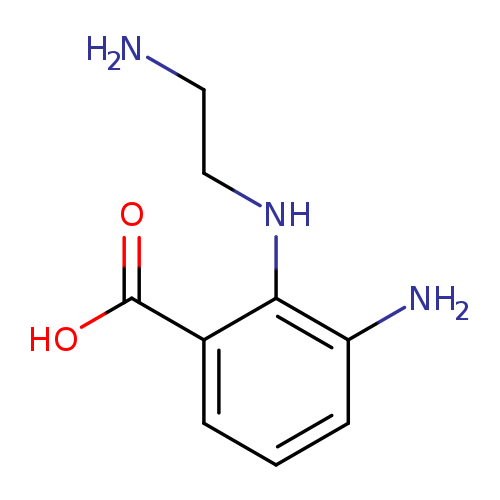 3-Amino-2-[(2-aminoethyl)amino]benzoic acid