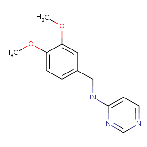 N-[(3,4-dimethoxyphenyl)methyl]pyrimidin-4-amine