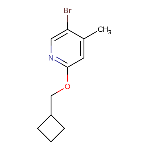 5-Bromo-2-(cyclobutylmethoxy)-4-methylpyridine