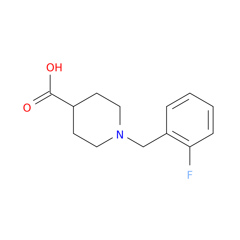 1-(2-Fluorobenzyl)piperidine-4-carboxylic acid hydrochloride