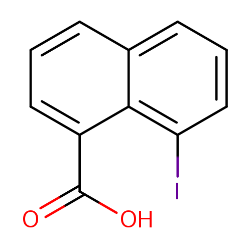 1-Naphthalenecarboxylicacid, 8-iodo-
