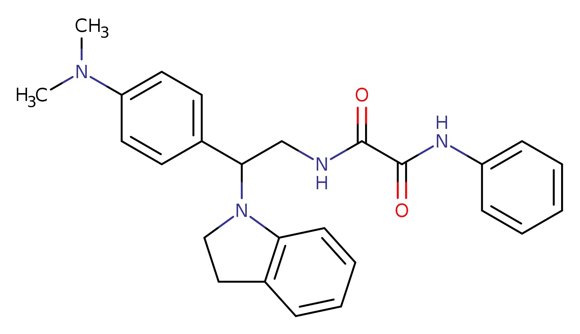 N-[2-(2,3-dihydro-1H-indol-1-yl)-2-[4-(dimethylamino)phenyl]ethyl]-N'-phenylethanediamide