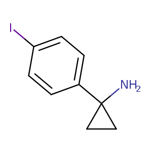 1-(4-Iodophenyl)cyclopropanamine