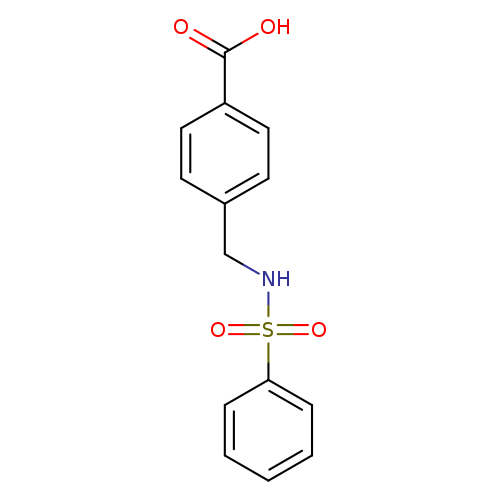 4-([(Phenylsulfonyl)amino]methyl)benzoic acid