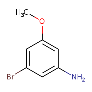 Benzenamine, 3-bromo-5-methoxy-