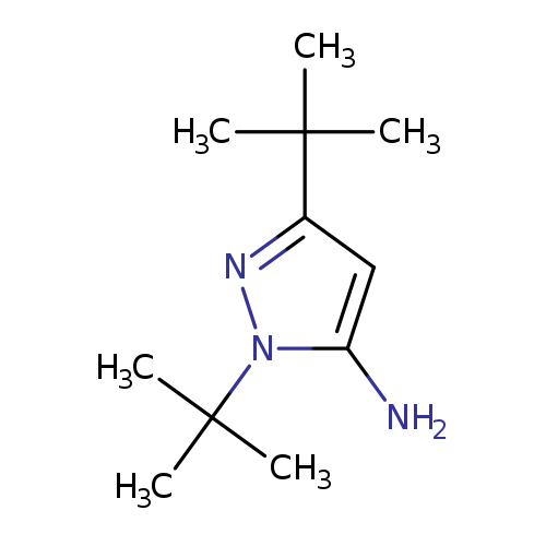 1H-Pyrazol-5-amine, 1,3-bis(1,1-dimethylethyl)-