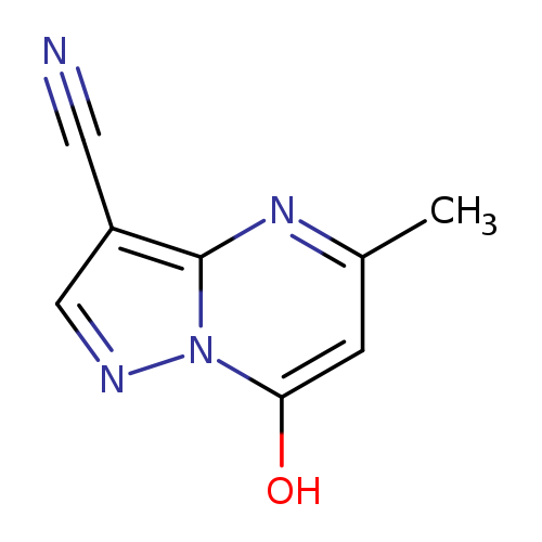 Pyrazolo[1,5-a]pyrimidine-3-carbonitrile, 7-hydroxy-5-methyl-