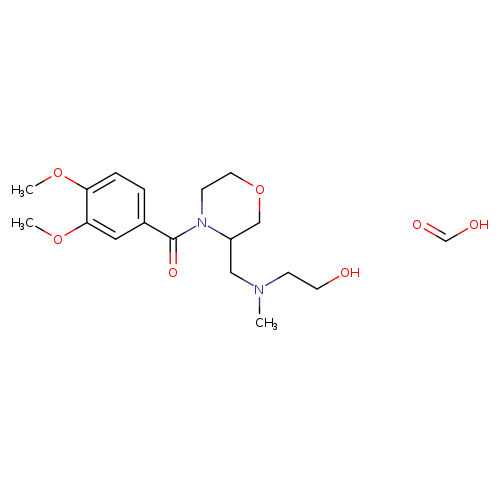 2-({[4-(3,4-dimethoxybenzoyl)morpholin-3-yl]methyl}(methyl)amino)ethan-1-ol; formic acid