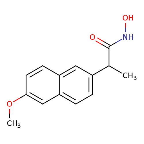 N-hydroxy-2-(6-methoxynaphthalen-2-yl)propanamide
