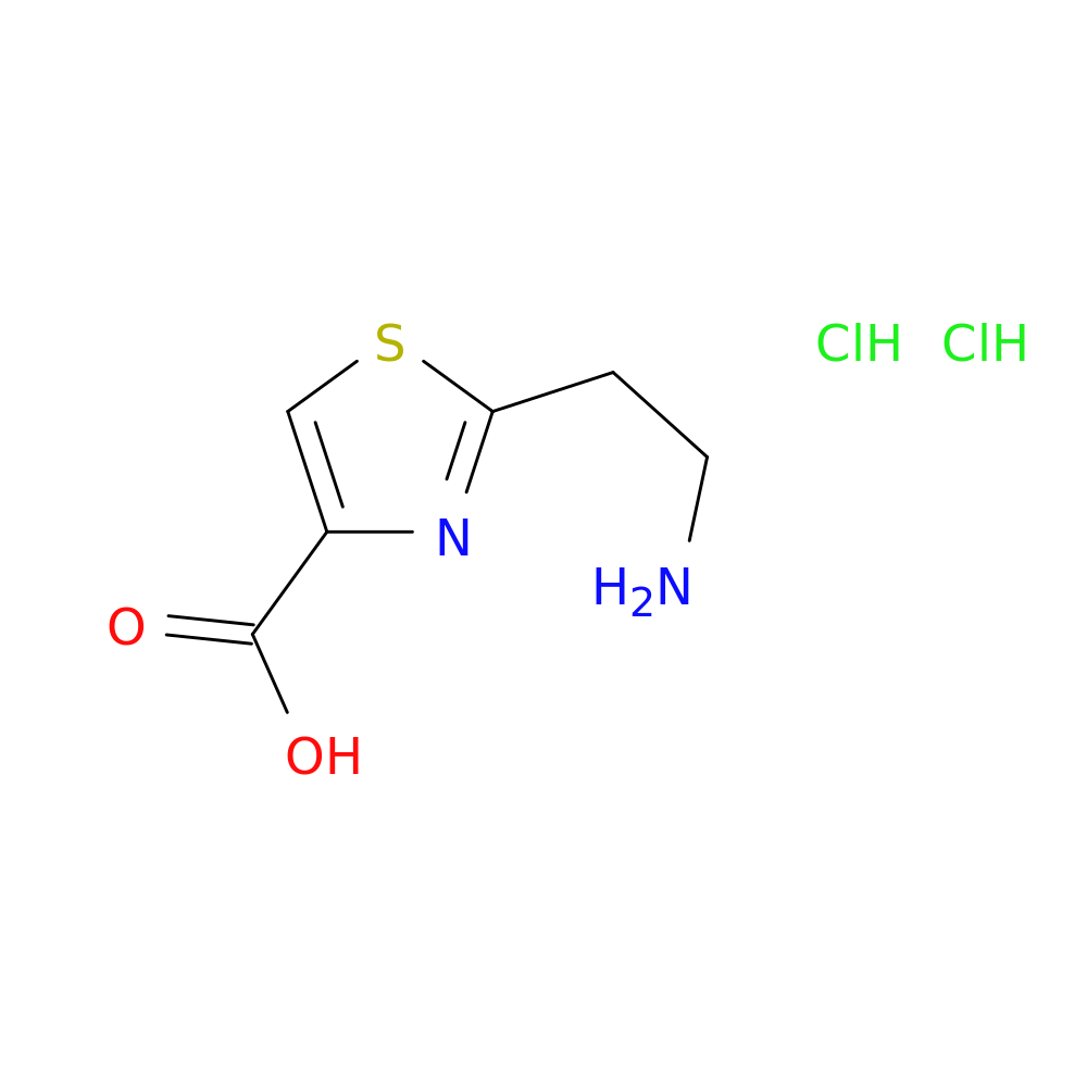2-(2-Aminoethyl)-1,3-thiazole-4-carboxylic acid dihydrochloride