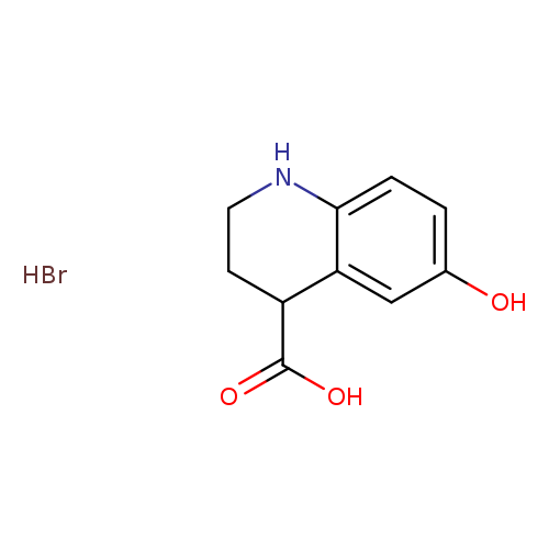 6-hydroxy-1,2,3,4-tetrahydroquinoline-4-carboxylic acid hydrobromide