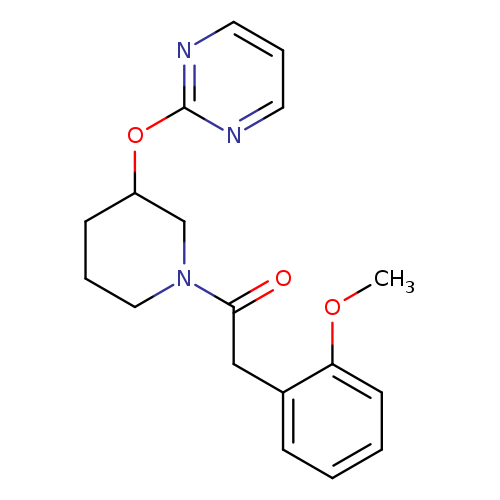 2-(2-methoxyphenyl)-1-[3-(pyrimidin-2-yloxy)piperidin-1-yl]ethan-1-one