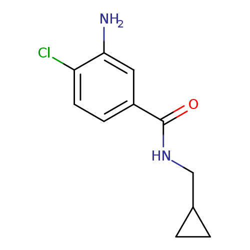 3-Amino-4-chloro-n-(cyclopropylmethyl)benzamide