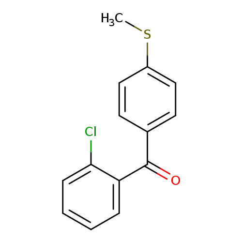2-Chloro-4'-(thiomethyl)benzophenone