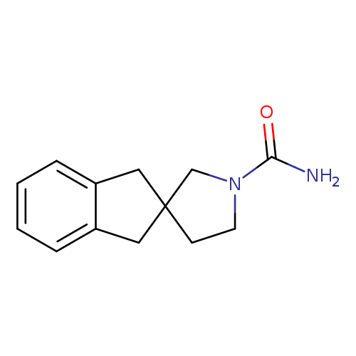 1,3-dihydrospiro[indene-2,3'-pyrrolidine]-1'-carboxamide