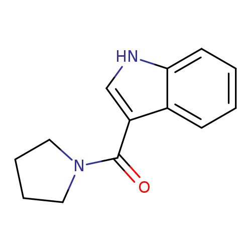3-(pyrrolidine-1-carbonyl)-1H-indole