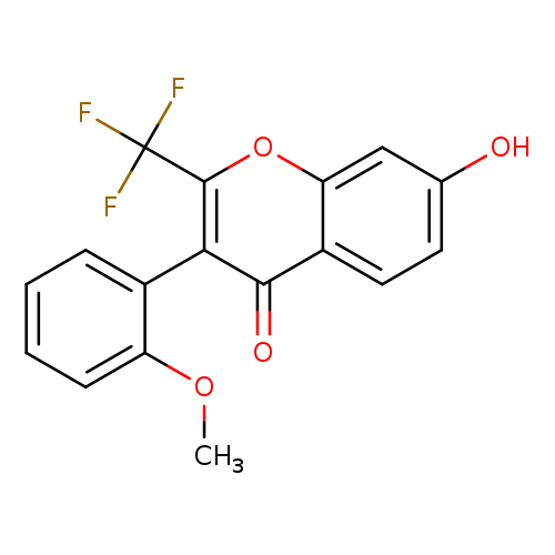 7-hydroxy-3-(2-methoxyphenyl)-2-(trifluoromethyl)-4H-chromen-4-one