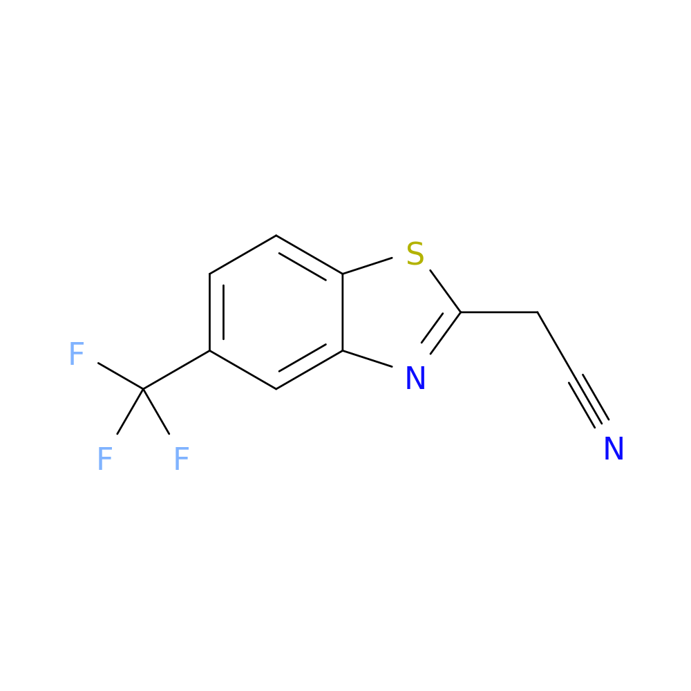2-[5-(Trifluoromethyl)-1,3-benzothiazol-2-yl]acetonitrile