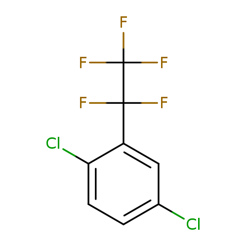 Benzene, 1,4-dichloro-2-(1,1,2,2,2-pentafluoroethyl)-