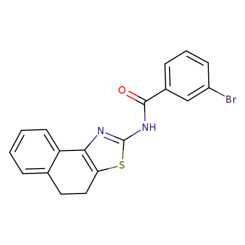 3-bromo-N-{4H,5H-naphtho[1,2-d][1,3]thiazol-2-yl}benzamide