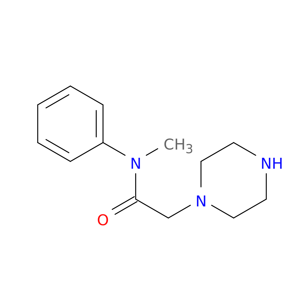 N-METHYL-N-PHENYL-2-PIPERAZIN-1-YLACETAMIDE
