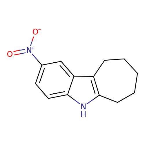 2-nitro-5H,6H,7H,8H,9H,10H-cyclohepta[b]indole