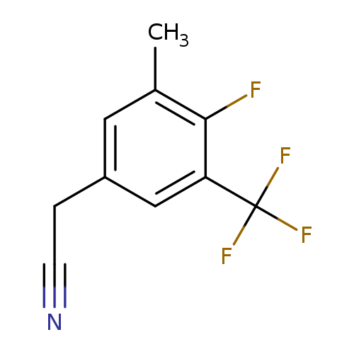 4-Fluoro-3-methyl-5-(trifluoromethyl)phenylacetonitrile