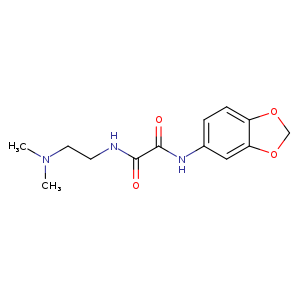 N'-(2H-1,3-benzodioxol-5-yl)-N-[2-(dimethylamino)ethyl]ethanediamide