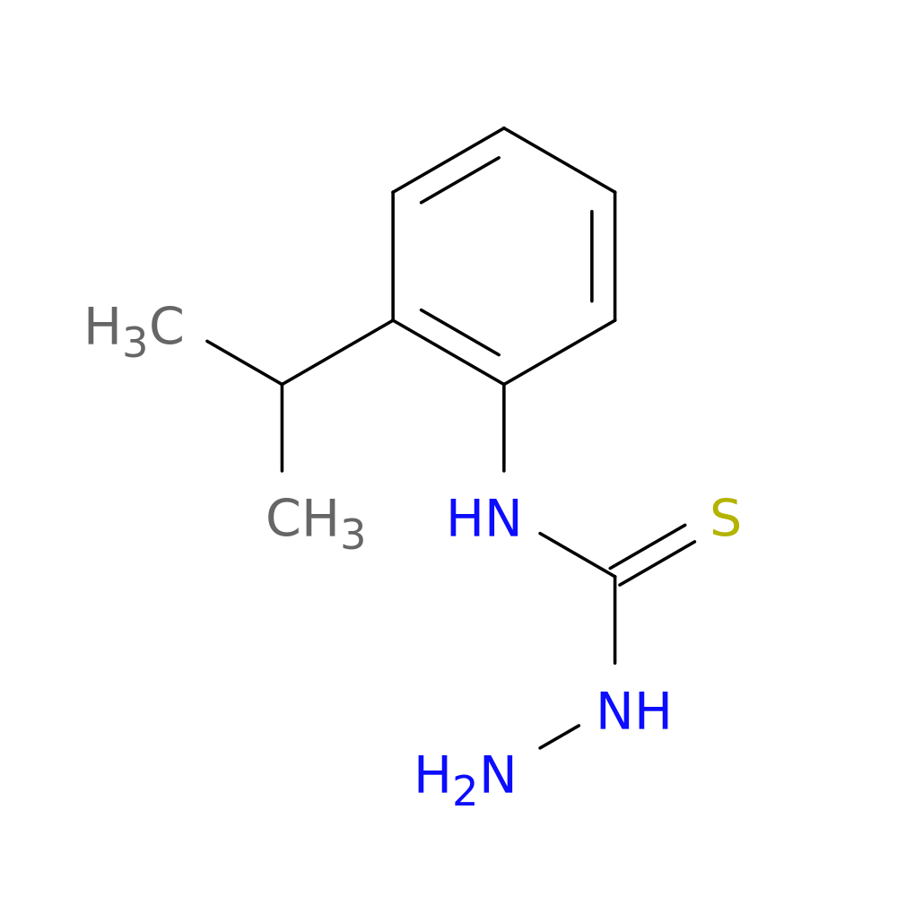 3-amino-1-[2-(propan-2-yl)phenyl]thiourea