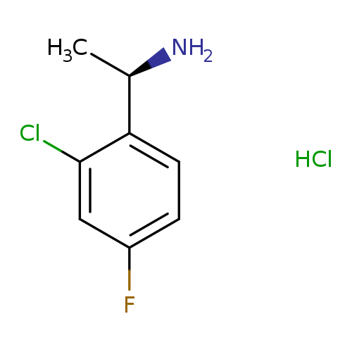 (1R)-1-(2-chloro-4-fluorophenyl)ethan-1-amine hydrochloride