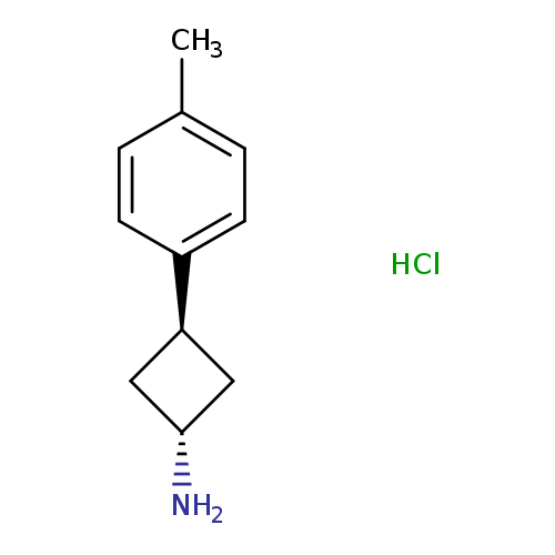 rac-(1r,3r)-3-(4-methylphenyl)cyclobutan-1-aminehydrochloride,trans