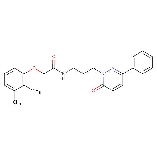 2-(2,3-dimethylphenoxy)-N-[3-(6-oxo-3-phenyl-1,6-dihydropyridazin-1-yl)propyl]acetamide