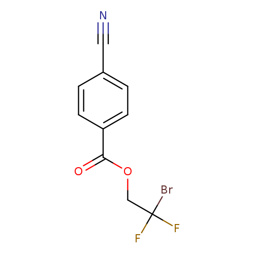 2-Bromo-2,2-difluoroethyl 4-cyanobenzoate