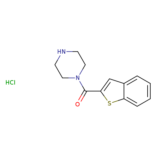 1-(1-Benzothiophene-2-carbonyl)piperazine hydrochloride