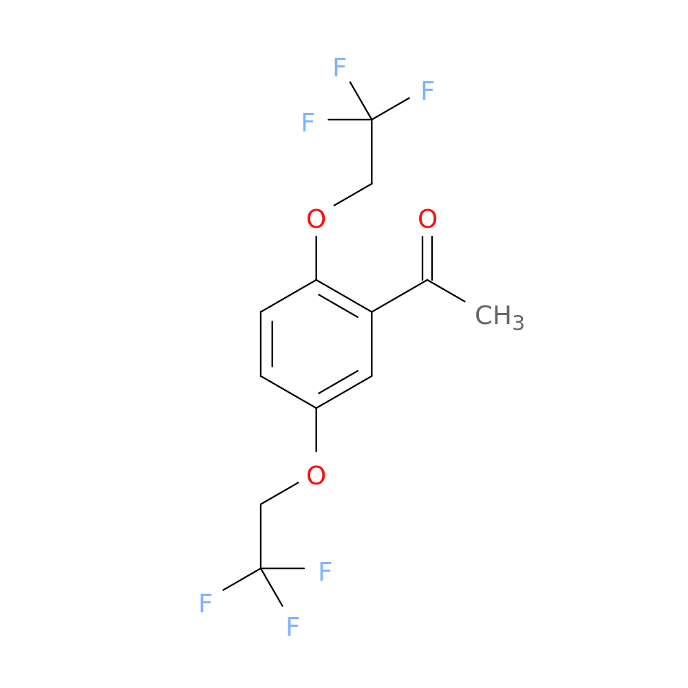 2',5'-Bis(2,2,2-trifluoroethoxy)acetophenone, tech grade
