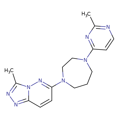 1-{3-methyl-[1,2,4]triazolo[4,3-b]pyridazin-6-yl}-4-(2-methylpyrimidin-4-yl)-1,4-diazepane