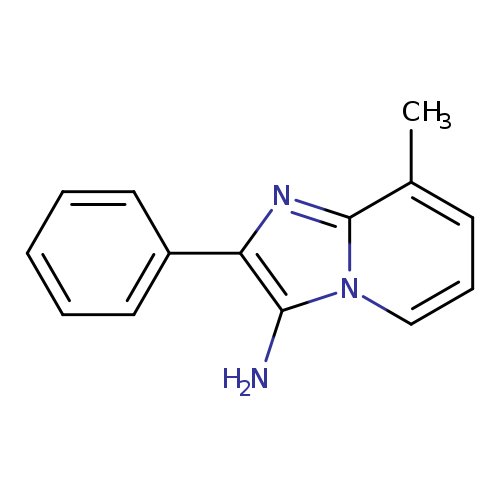 8-methyl-2-phenylimidazo[1,2-{a}]pyridin-3-amine