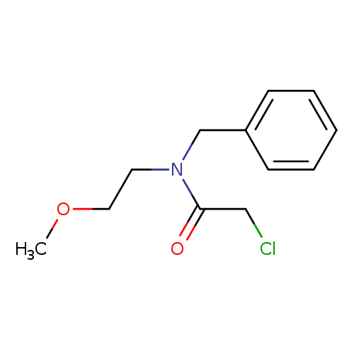 N-benzyl-2-chloro-N-(2-methoxyethyl)acetamide