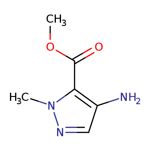 1H-Pyrazole-5-carboxylic acid, 4-amino-1-methyl-, methyl ester