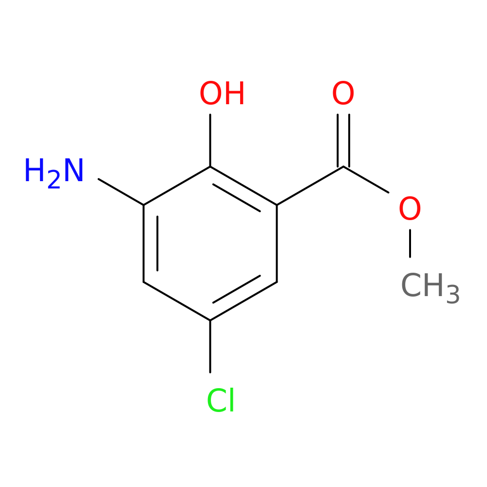 Methyl 3-amino-5-chloro-2-hydroxybenzoate