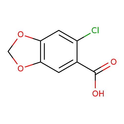 6-chloro-1,3-dioxaindane-5-carboxylic acid