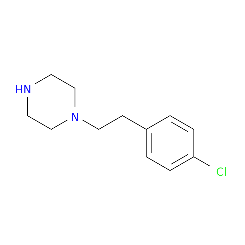 1-[2-(4-chlorophenyl)ethyl]piperazine