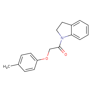 1-[(4-methylphenoxy)acetyl]indoline