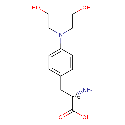 4-bis(2-hydroxyethyl)amino-L-phenylalanine