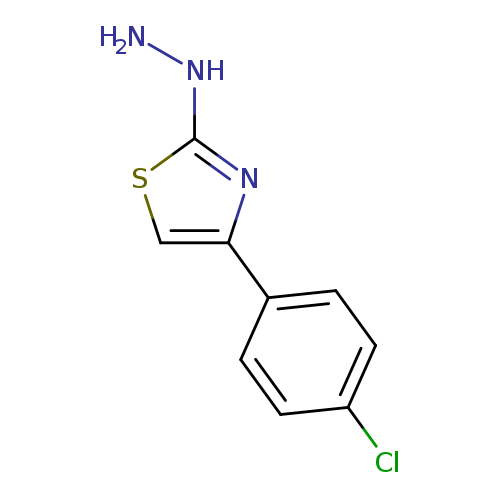 4-(4-chlorophenyl)-2-hydrazino-1,3-thiazole